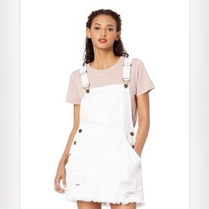 COPY - NWOT forever 21 pocketed denim overall dress